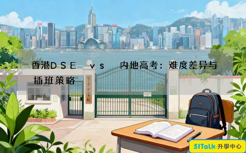 香港DSE vs 内地高考：难度差异与插班策略
